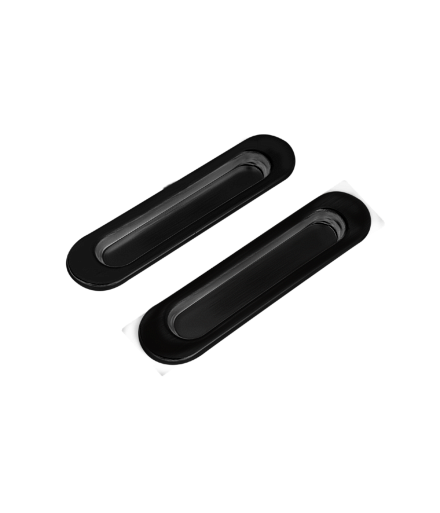 Комплект ручек для раздвижных дверей (2 шт) Sliding HANDLE Black